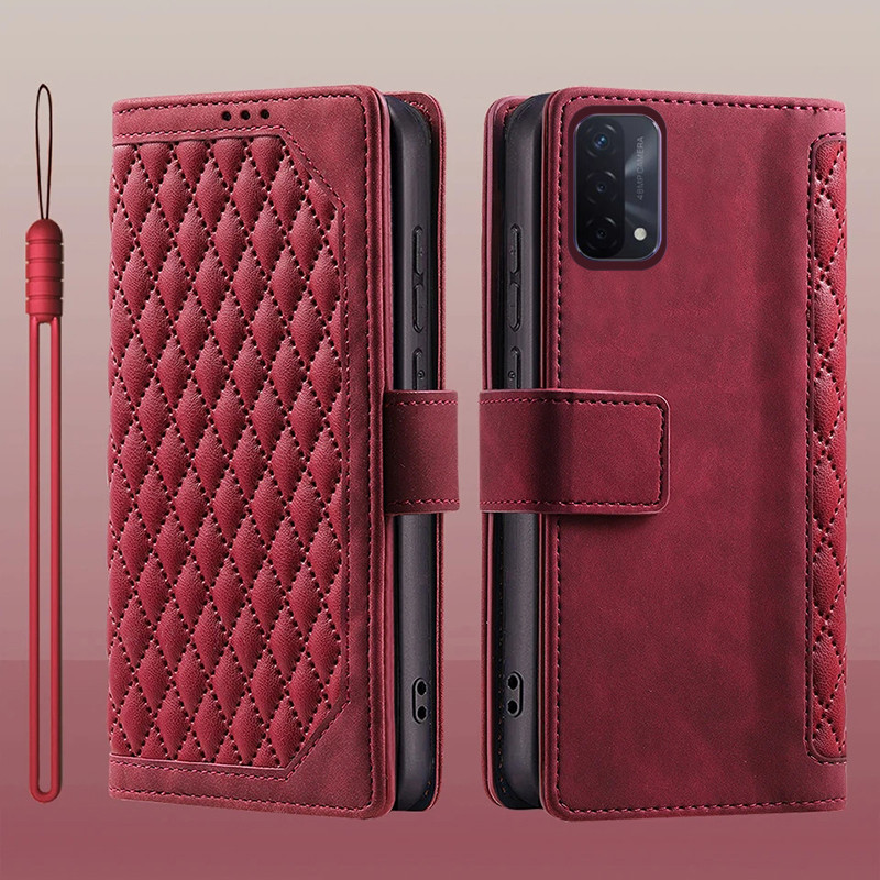 Dành Cho OPPO A93 5G A54 5G A74 5G Da Lật Đựng Thẻ Sách Ví Đứng Bảo Vệ Toàn Diện Ốp Lưng Cho OPPO A5