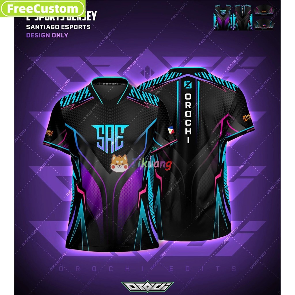 Jersey Game Di Động Legends ML Coda Esport Gang - Miễn Phí Tùy Chỉnh và Nickname