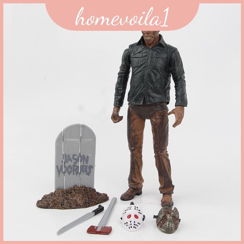 Jason Black Authentic Friday Classic Action Hình Pvc Đồ chơi mô hình sưu tập 16cm