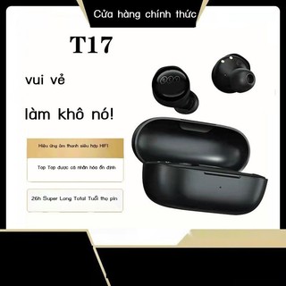 [Siêu Hot]  QCY T17Tai nghe Bluetooth không dây thực sự, tai nghe mini trong tai, tai nghe kép cho 