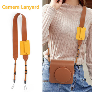 Dây buộc máy ảnh cho máy ảnh Instax Dây đeo vai bằng da PU Dây đeo máy ảnh