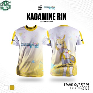 [Sẵn sàng] 'Project Sekai - Áo sơ mi chơi game sân khấu đầy màu sắc Hatsune Miku WE1-1857