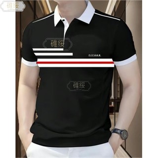 Áo thun nam Polo Vải TITAKO Tiêu chuẩn cao cấp Triển lãm phong cách châu Á