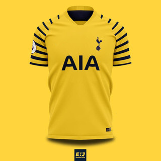 Tottenham Hotspur Jersey Thiết Kế Mới Người Hâm Mộ Tottenham Hotspur Sân Khách Thứ Ba Khái Niệm Bộ Nam Nữ Bóng Đá Jersi Áo Thun Bóng Đá Tay Ngắn Tất Cả Kích Thước﻿