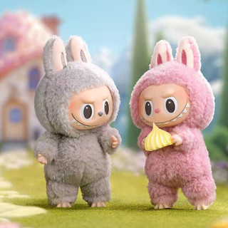 [Hàng có sẵn] labububutu Heart Macaron Bubble Series Mart Hộp bí ẩn Vinyl Mặt dây chuyền búp bê sang trọng