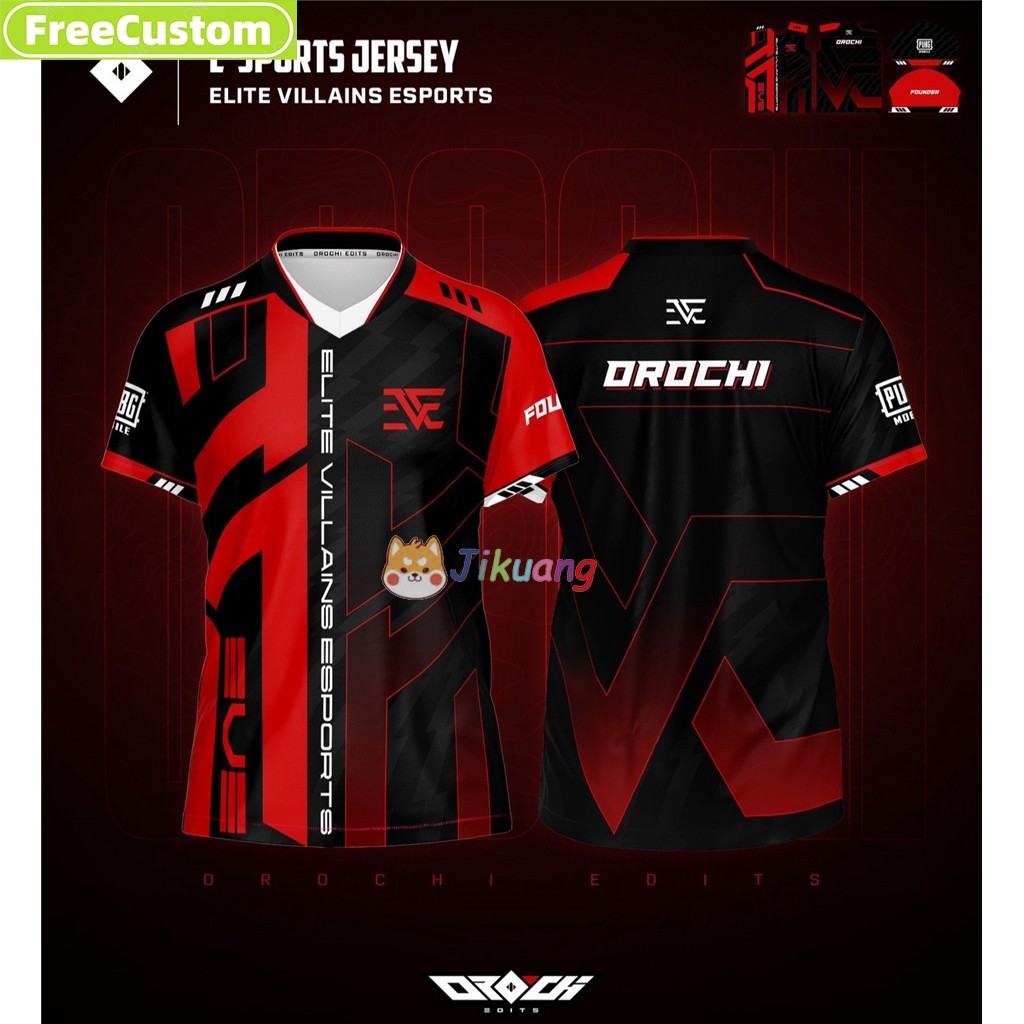 Jersey Game Di Động Legends ML Coda Esport -Personalizable Nickname 65
