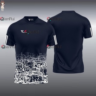 Jersey Custom Tên và Số (MIỄN PHÍ) Size S - 3XL Jersi Custom Nama dan Nombor Jersey Bola Jersey Futsal Football Jersey