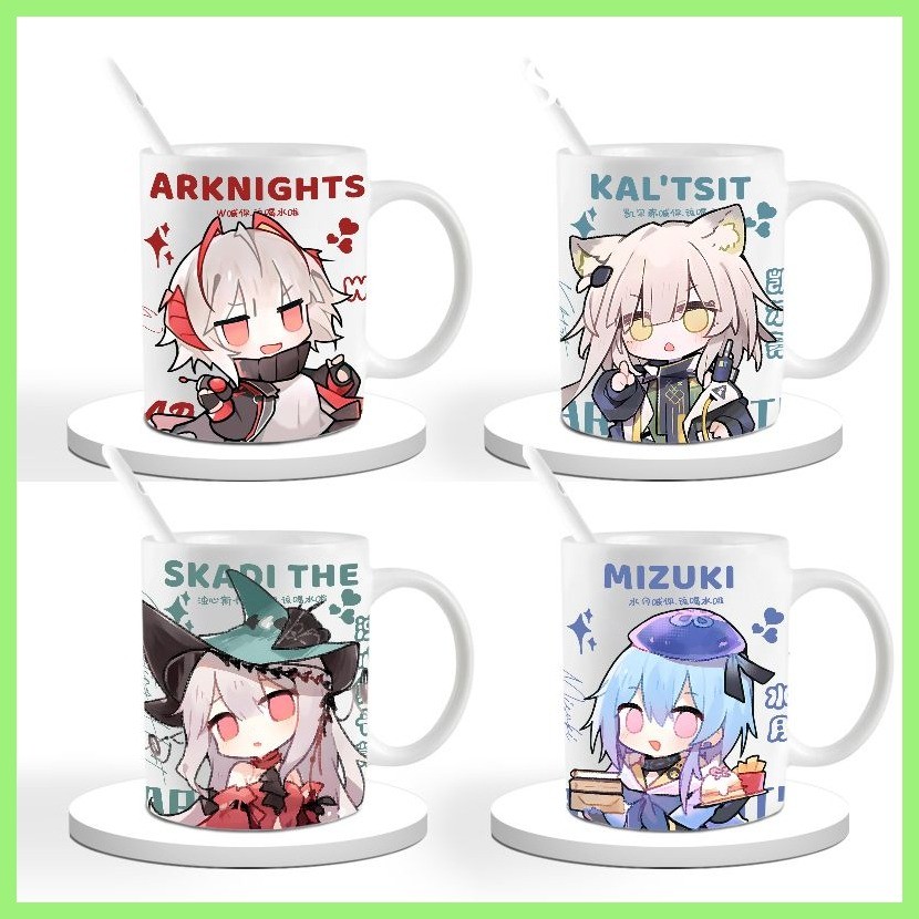 Phong Cách Mới Cốc Arknights Arknights Muelsyse Texas Tomorrow 's Ark Q Phiên Bản w Kelsyse Skadi Am