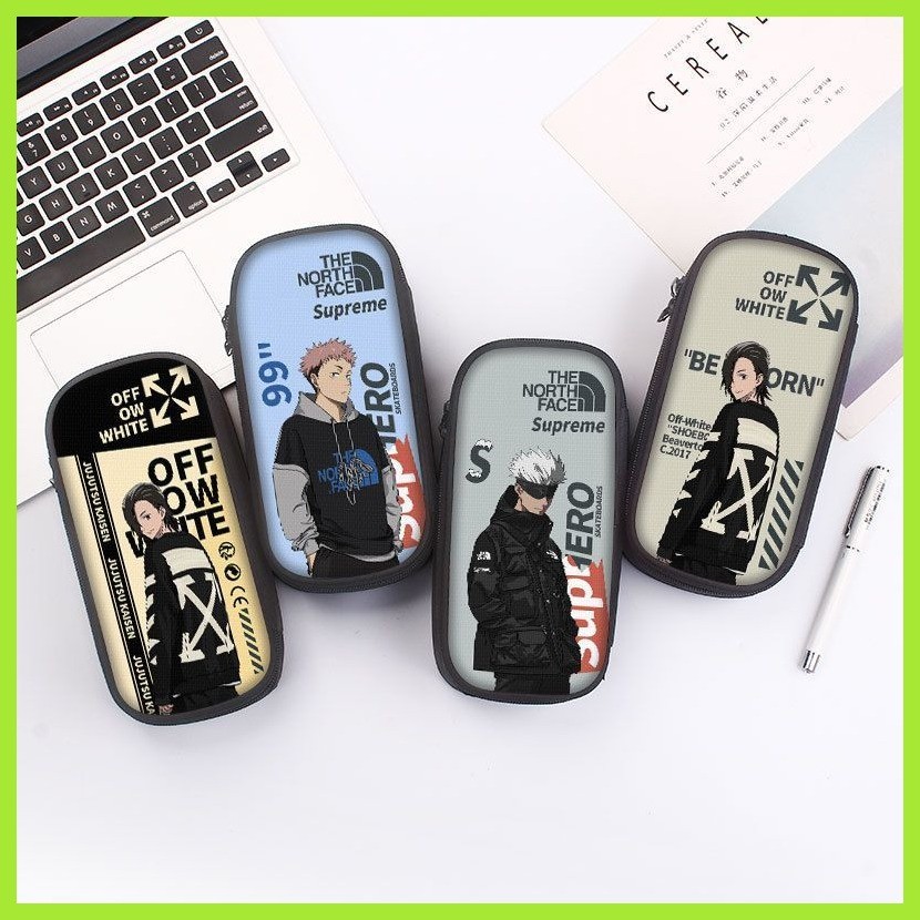 Sản phẩm mới Hộp đựng bút chì Jujutsu Kaisen Geto Suguru Satoru Gojo Zenin Maki Spell Back to Battle