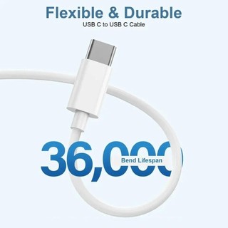 Cáp sạc nhanh 3A 60W USB C sang USB C PD Type C sang Type C