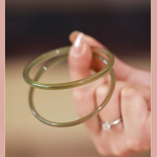 Vòng tay đá cẩm thạch xanh Matcha Vòng tay mã não Chalcedony tự nhiên