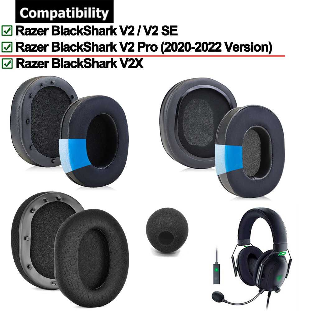 Dành Cho Razer BlackShark V2 / V2 Pro / V2 SE / V2X V2 X Tai Nghe Tai Nghe Đệm Tai Nghe Bọt Biển Tai