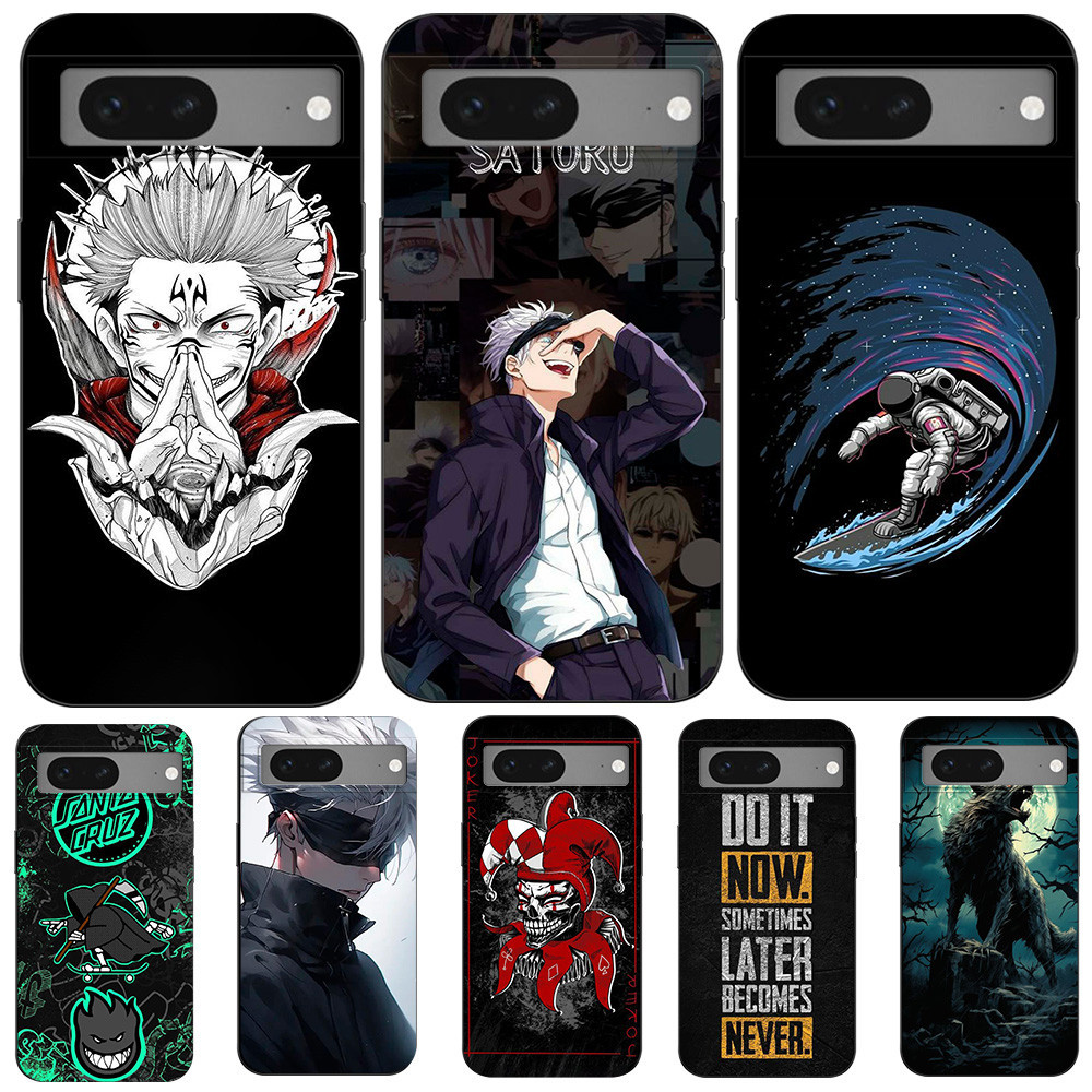 Dành Cho Google Pixel 7 Dành Cho Google Pixel 7 Pro Soft Case Màu Đen tpu Satoru Gojo
