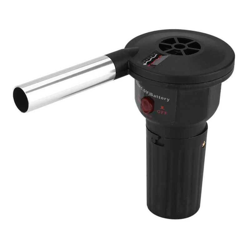 BBQ Blower Portable Battery Powered Fan Cắm Trại Ngoài Trời Gia Đình Bên Dã Ngoại Than BBQ 241202