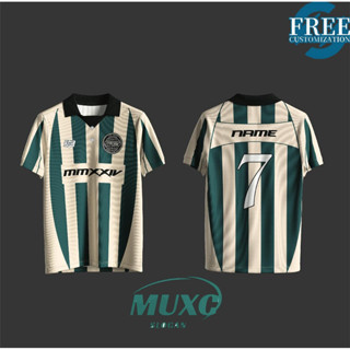 Tùy Chỉnh Tên Và Số Jersey Murah Ootd Dạo Phố Áo Bóng Đá Baju Kaos Bola Futsal Jersi Viral Tiktok Áo Thun Thường Ngày Cho Nam Nữ Áo Polo Tay Ngắn Quá Khổ