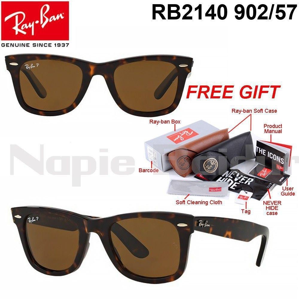 100% Original Classic Rayban Bribarer Luxury Rb2140 902 / 57 (Khiếu nại)