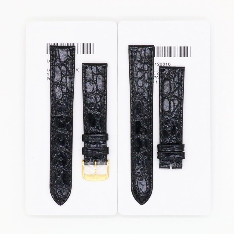 Longines Dây Da Tuyệt Vời Luyajialan Dây Họa Tiết Cá Sấu L4 Series Dây Đeo Đồng Hồ Nam Nữ Phụ Kiện 1
