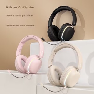 Sony Tai nghe phát sáng Bluetooth Gaming Có Mic Âm Thanh Nổi Hifi Headphone Không Dây Bluetooth Chơi Game, Học Online