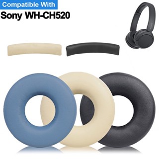 Tai Nghe Thay Thế Băng Đô Tai Nghe Miếng Lót Tai Cho Sony WH-CH520 WH CH520 Tai Nghe Không Dây Đệm Xốp Tai Nghe Bịt Tai