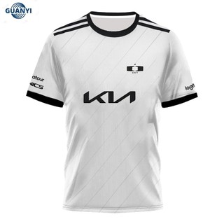 [Tùy chỉnh miễn phí] Đồng phục Dplus Kia Showmaker ID Áo thun nam 2023