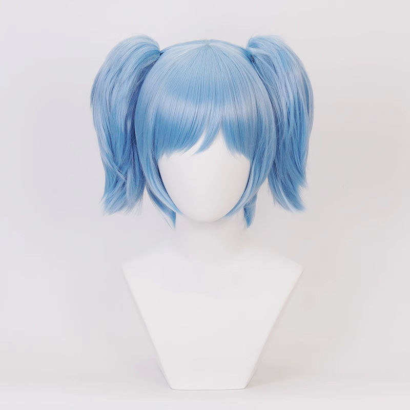 Ling Qi Tóc giả cosplay anime style slanted đuôi ngựa cho nhân vật Sally và Nagisa