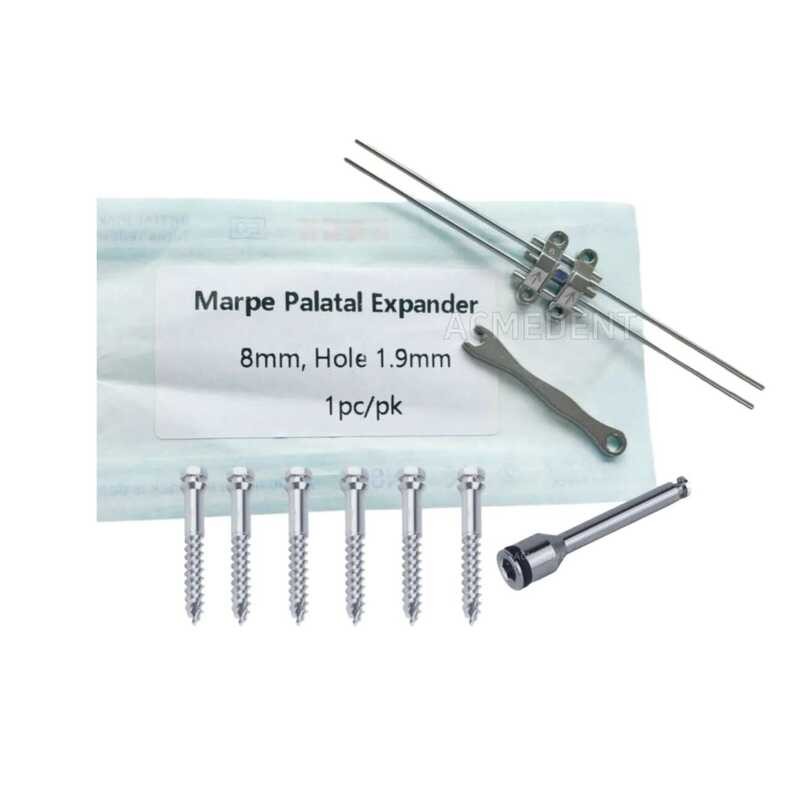 MSE Oral Orthodontics Mở Rộng Vít Đối Mặt Nhanh Chóng Hở Vòm Miệng Hyrax Upper Jaw Bone Expander