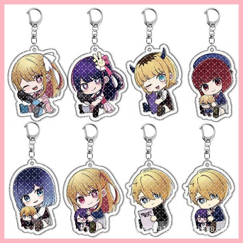 [Guyn] Móc khóa Oshi no Ko Hoshino Ai My Push Child Móc khóa Acrylic. Hoshino Ai Hoshino Mii Móc Khó