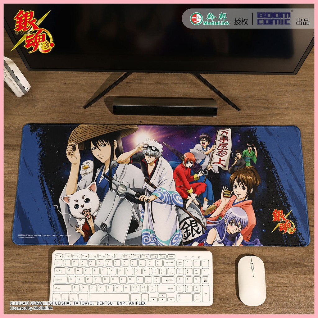 Miếng Lót Chuột Gintama Gintama Chính Hãng Gintama Bàn Phím Chuột / Miếng Lót Chuột Sakata Gintama K