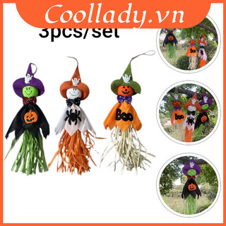 Năm Búp Bê Thịnh Vượng Halloween Ma Mặt Dây Chuyền Xuyên Biên Giới Bí Ngô Ma Lễ Hội Treo Trang Trí Kỳ Dị Bầu Không Khí