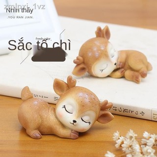   Trang trí nhà sáng tạo Zakka Đồ xe hơi cho bé hươu ngủ