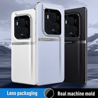 Ốp da chính hãng cho honor magic 6 ultimate chống sốc ốp lưng mạ ốp lưng cho huawei magic6 rsr pc cứng điện thoại di động