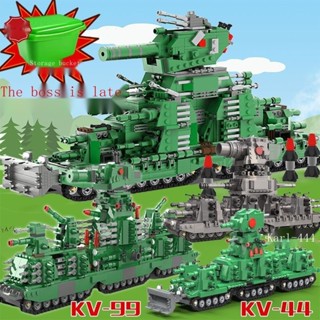 Kv-99kv-44 Thế Giới Lớn Của Xe Tăng Quân Sự Series Tương Thích Với Lego Mô Hình Lắp Ráp Nam Xếp Hình Khối Xây Dựng Quà Tặng
