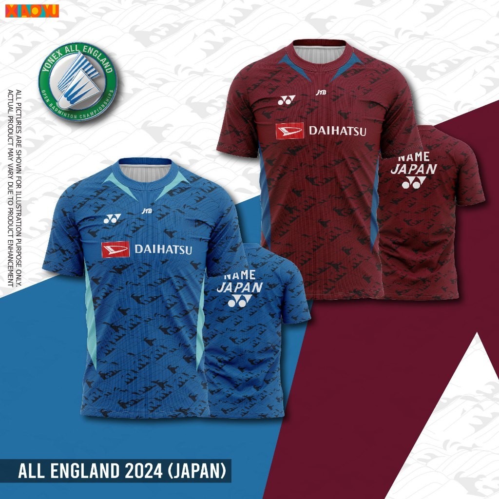 [Tùy chỉnh miễn phí] BADMINTON JERSEY MALAYSIA (TẤT CẢ ENGLAND 2024), ÁO THUN BADMINTON MALAYSIA 202