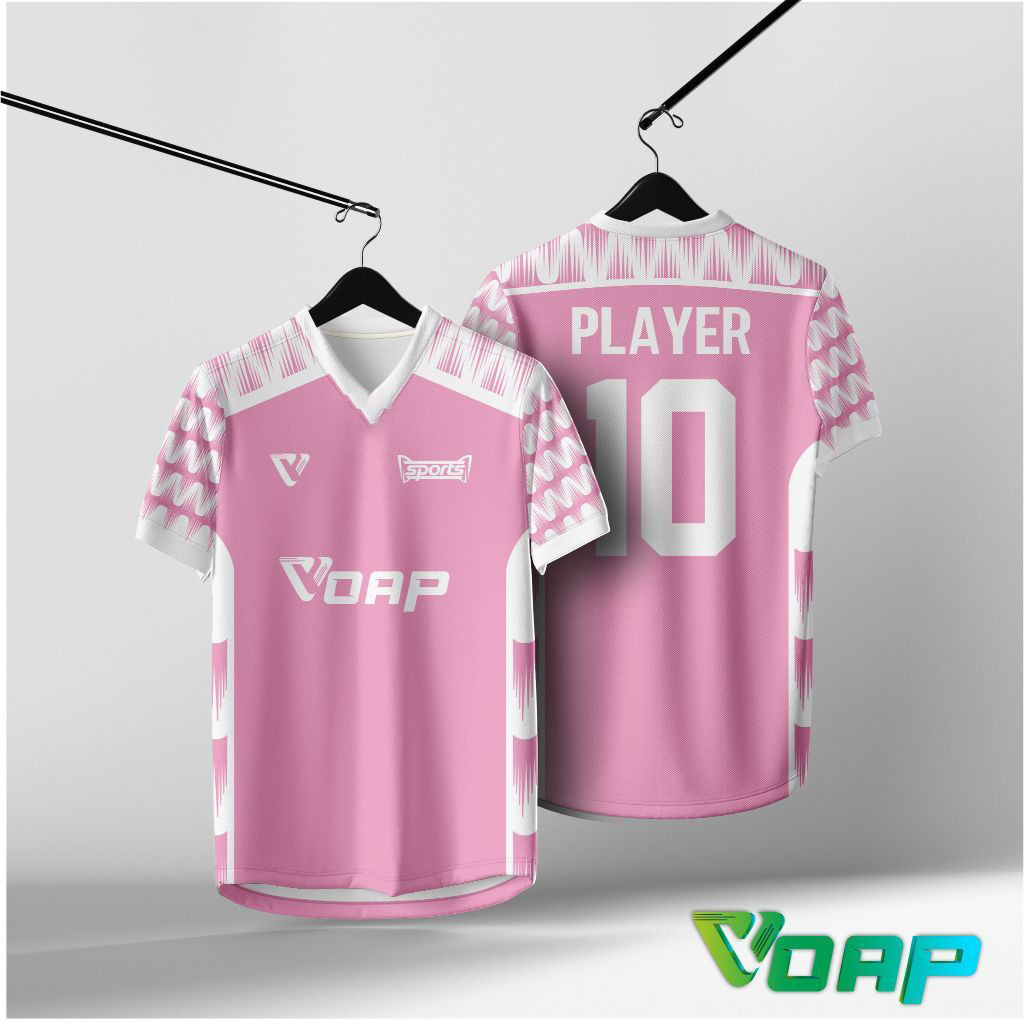 2024 Thiết Kế Mới Màu Hồng Cổ Chữ V Jersey Tên Tùy Chỉnh Nữ PinkSeries Áo Bóng Đá Jerseys Bóng Đá Gu