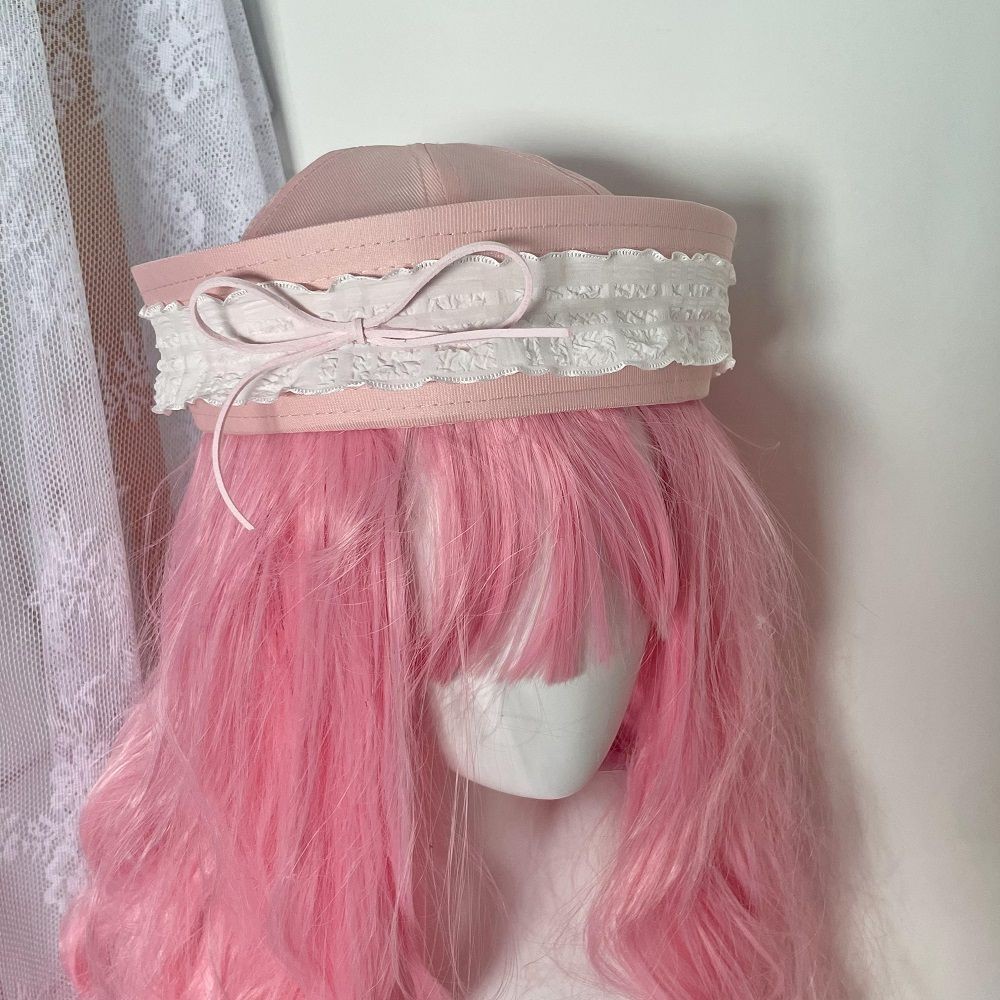 Mũ Thủy Thủ Handmade Xếp Ly Nơ, Phù Hợp Cho Style JK