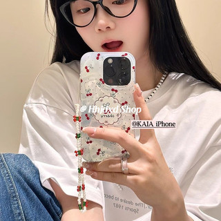 Girl Heart Laser Sweet Girl Cherry Apple 15promax Ốp Điện Thoại 13 Phong Cách Mới 12 Nước Ripple 1311