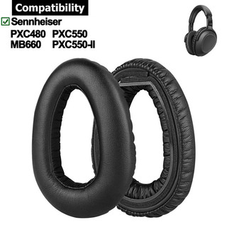 1 cặp miếng đệm tai cho sennheiser pxc480 pxc550 pxc550-ii mb660 tai nghe miếng đệm tai nghe đệm tai nghe xốp bịt tai
