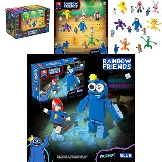 8 chiếc Roblox Rainbow Friends Khối xây dựng Đồ chơi Hình Quà tặng Ý tưởng