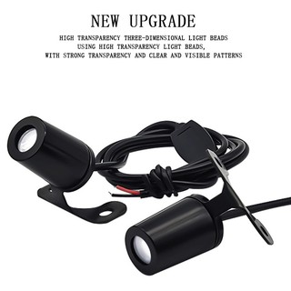 Xe máy mới thiên thần cánh đèn led xe máy sửa đổi phần xe máy led đuôi đèn tự động moto đèn trang trí