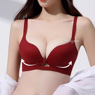 Đồ lót liền mạch của phụ nữ ngực nhỏ chống đẩy áo ngực 3/4 cốc áo ngực không dây thoải mái