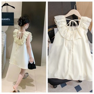 Lan ~ [Váy bé gái] Váy mùa hè phong cách nổi tiếng cho bé gái Váy công chúa Hàn Quốc Váy phong cách phương Tây ngọt ngào