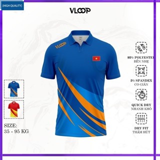 [Hàng có sẵn] Áo sơ mi polo thể thao, áo sơ mi thể thao, áo sơ mi bóng bàn, áo sơ mi cầu lông nam nữ thoáng khí - BST NEW WAVE