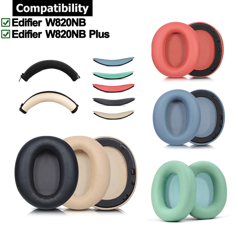 Miếng đệm tai nghe cho Edifier W820NB / W820NB Plus Tai nghe Headband Cover Earpad Đệm miếng bọt biể