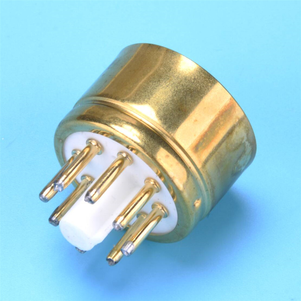 Mới 12AU7 12AX7 sang 6SN7 Ống Chân Không Chuyển Đổi Ổ Cắm Mạ Vàng