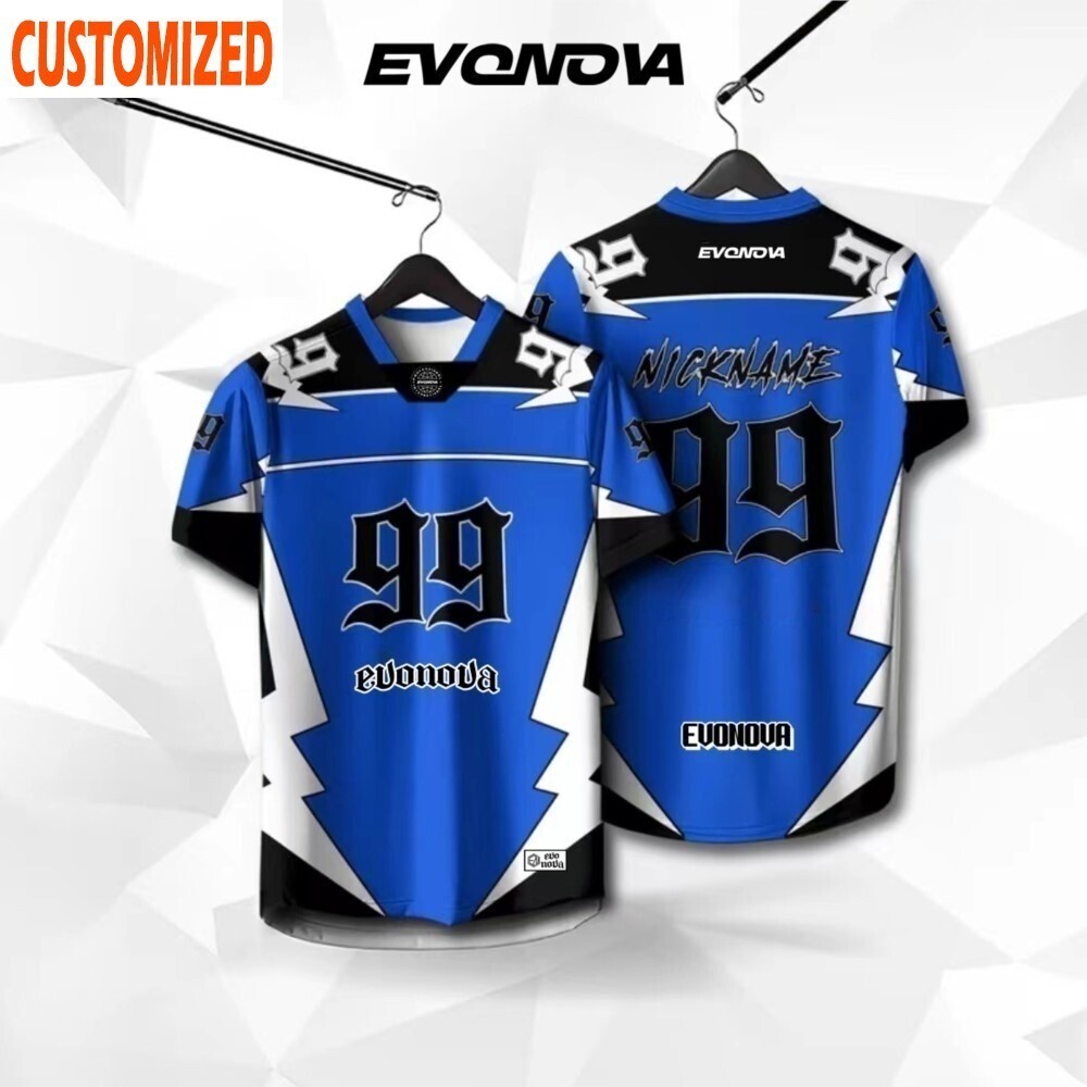 Jerseys NFL 2025 Nhanh Khô, Unisex Tay Ngắn, Tùy Chỉnh Tên