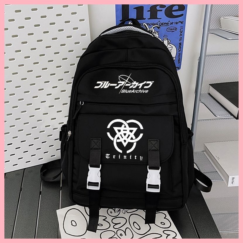 [Guyn] Schoolbag Blue Archive Sunaokami Shiroko Blue Archive Hàng hóa Schoolbag Hoshino Alice Ghost 