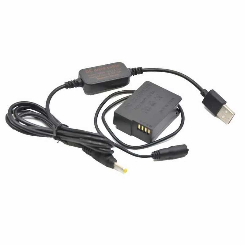 ️ Cáp USB PLUS Dmw-Blc12 Giả Pin Dmw-Dcc8 DC Coupler Cho Panasonic Dmc-Gh2 Gh2k G