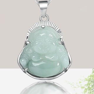 Guanyu Ngọc Tự Nhiên Ngọc Ngọc Phật Mặt Dây Chuyền Vòng Cổ Chính Hãng Tự Nhiên Miến Điện Maitreya Phật Ngọc Ngọc Nữ Xương Đòn Dây Chuyền 2024.5.15