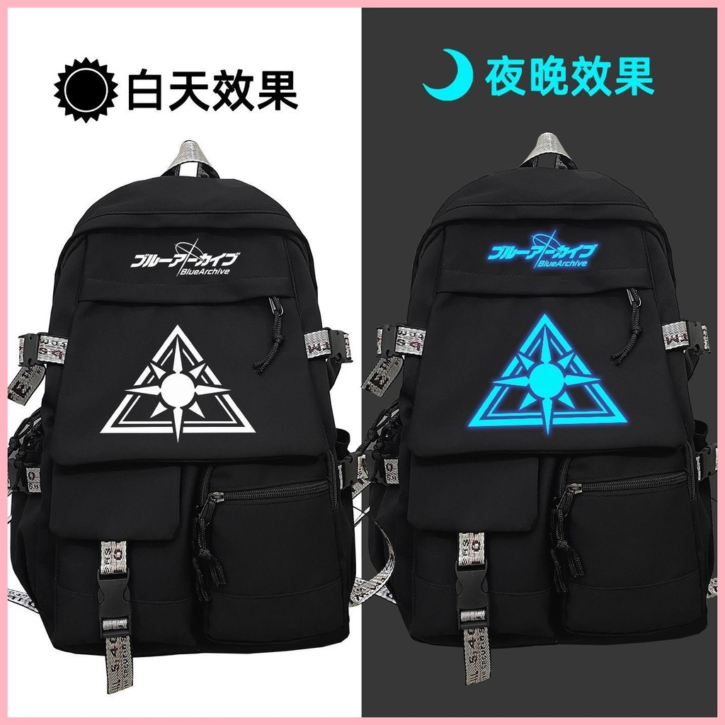 [Guyn] Schoolbag Blue Archive Sunaokami Shiroko Blue Archive Hàng hóa Ba lô Hoshino Alice Abedo Trườ
