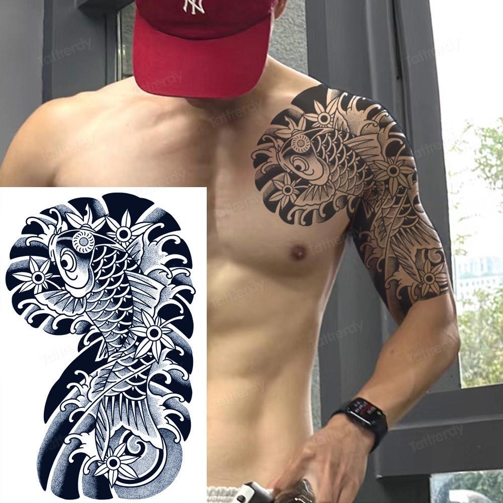 Thảo Dược Nước ép Hình Xăm Miếng Dán Lâu Dài 15 Ngày Chống Thấm Nước Hình Xăm Giả Chống Mồ Hôi Totem